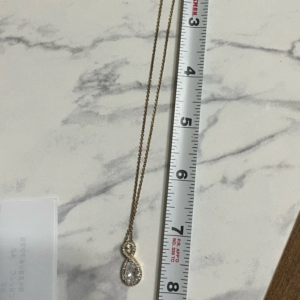 Teardrop Crystal Necklace